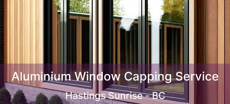  Aluminium Window Capping Service Hastings Sunrise - BC
