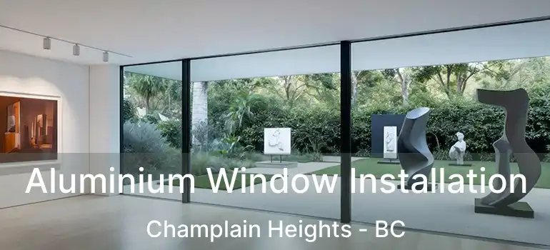  Aluminium Window Installation Champlain Heights - BC
