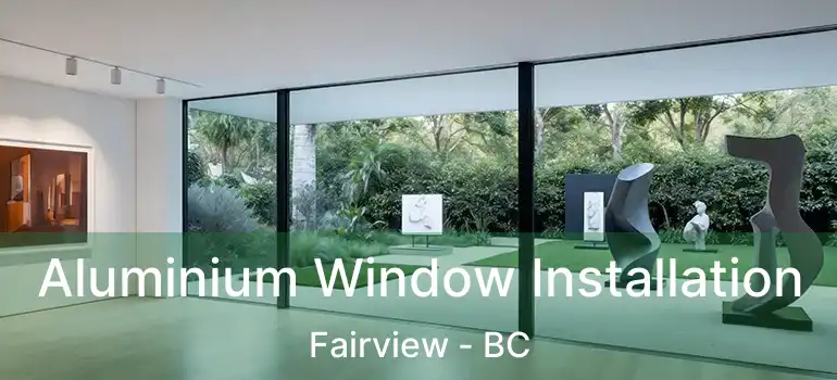  Aluminium Window Installation Fairview - BC