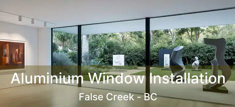  Aluminium Window Installation False Creek - BC
