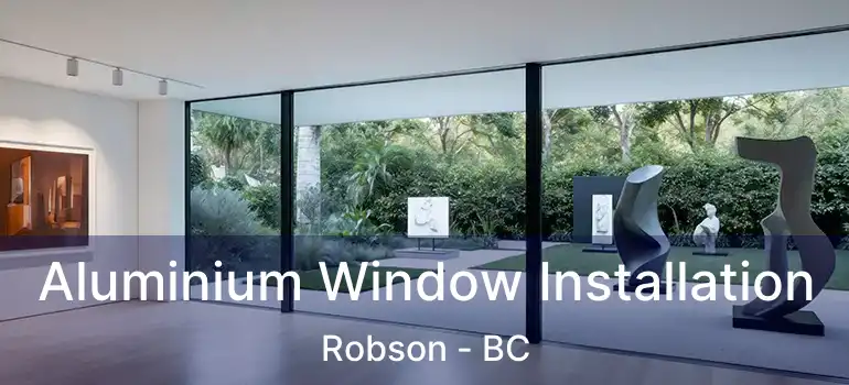  Aluminium Window Installation Robson - BC