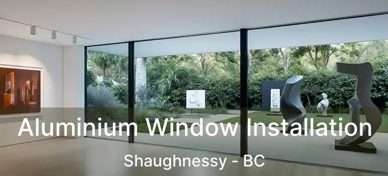  Aluminium Window Installation Shaughnessy - BC