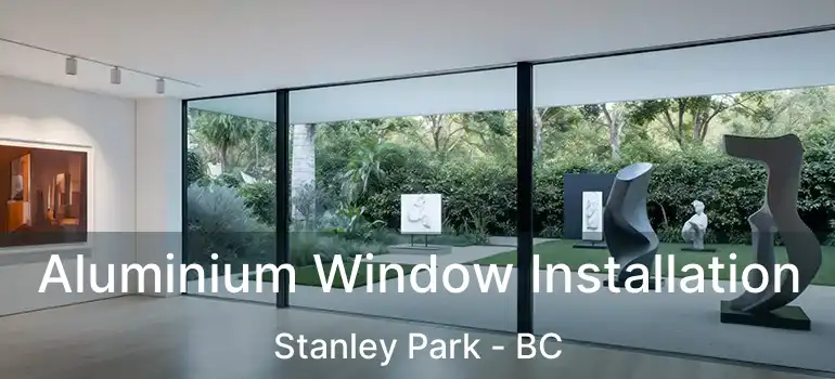 Aluminium Window Installation Stanley Park - BC