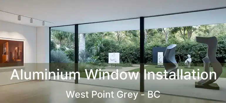  Aluminium Window Installation West Point Grey - BC