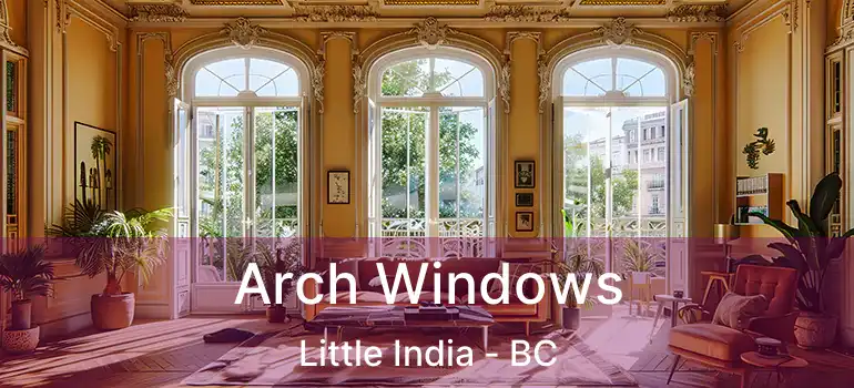  Arch Windows Little India - BC