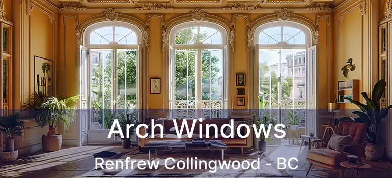  Arch Windows Renfrew Collingwood - BC