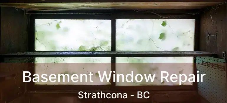  Basement Window Repair Strathcona - BC