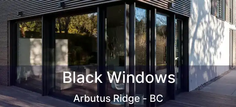  Black Windows Arbutus Ridge - BC
