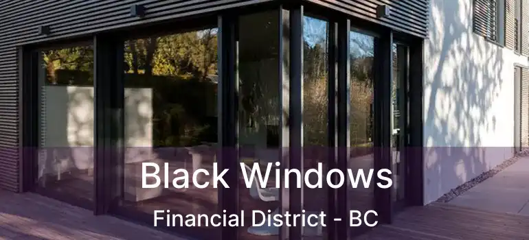  Black Windows Financial District - BC