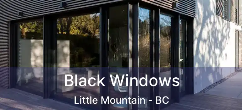  Black Windows Little Mountain - BC