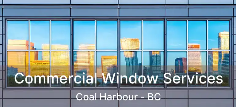  Commercial Window Services Coal Harbour - BC