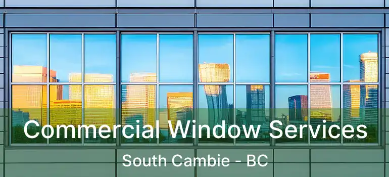  Commercial Window Services South Cambie - BC