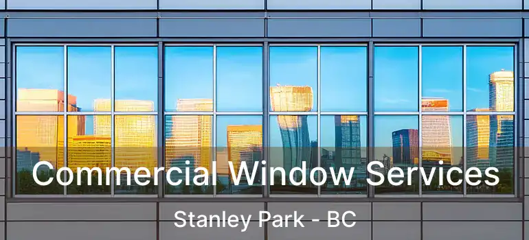 Commercial Window Services Stanley Park - BC