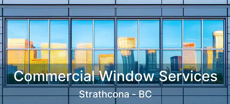  Commercial Window Services Strathcona - BC