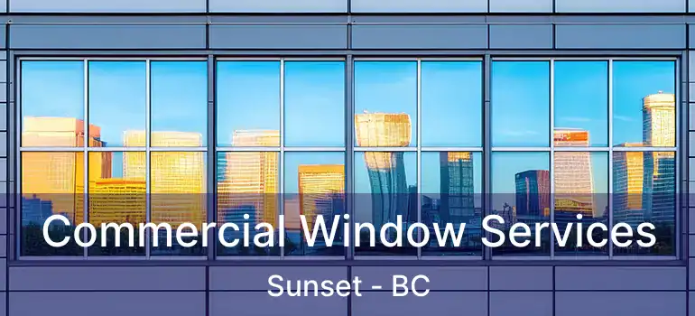  Commercial Window Services Sunset - BC