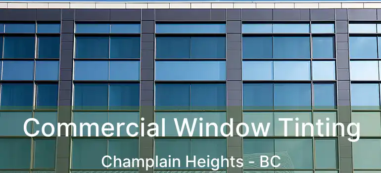  Commercial Window Tinting Champlain Heights - BC
