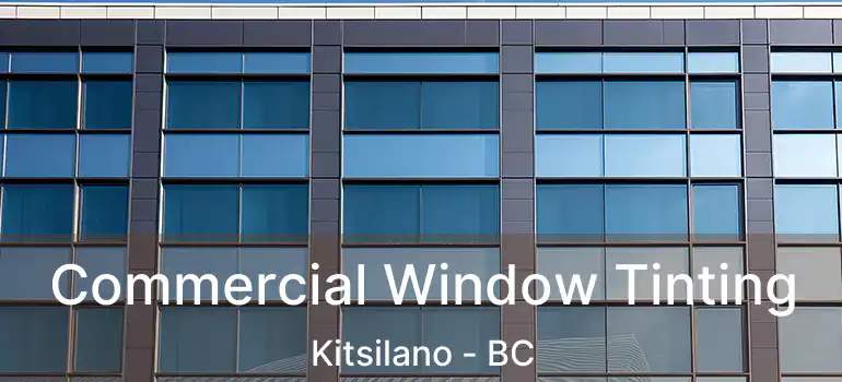  Commercial Window Tinting Kitsilano - BC