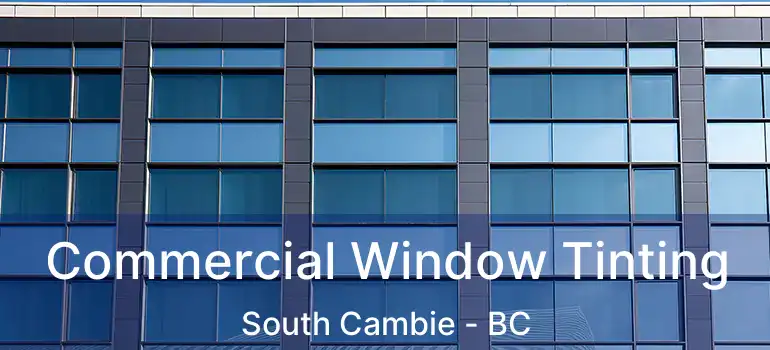  Commercial Window Tinting South Cambie - BC