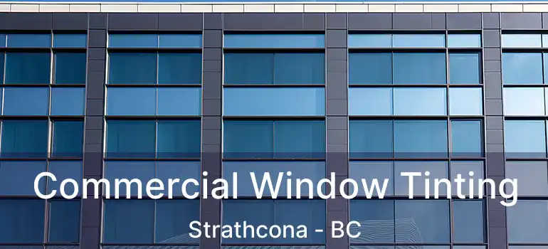  Commercial Window Tinting Strathcona - BC