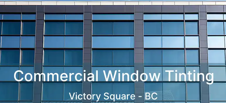  Commercial Window Tinting Victory Square - BC