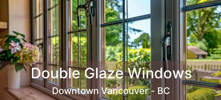  Double Glaze Windows Downtown Vancouver - BC