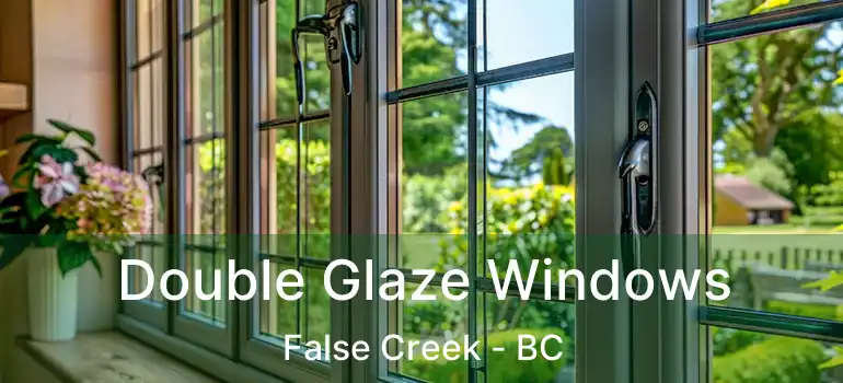  Double Glaze Windows False Creek - BC