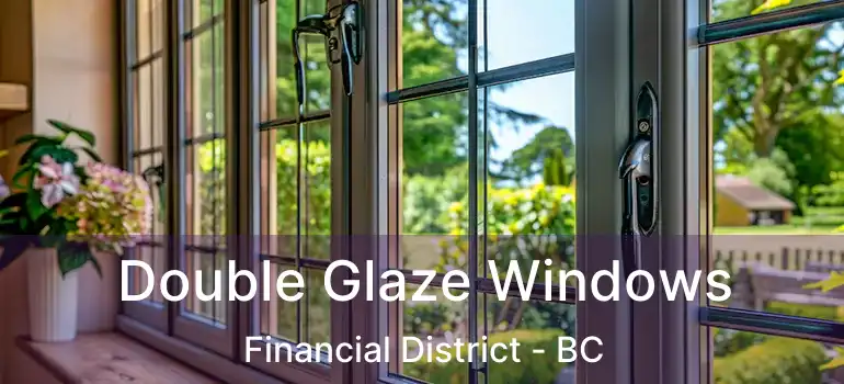  Double Glaze Windows Financial District - BC