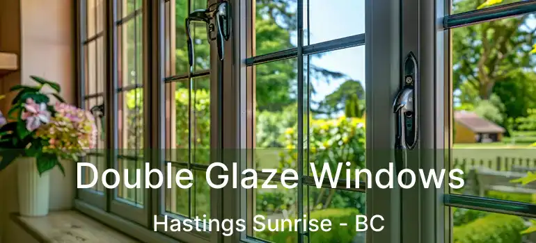  Double Glaze Windows Hastings Sunrise - BC