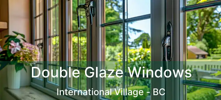  Double Glaze Windows International Village - BC