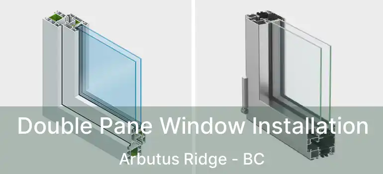  Double Pane Window Installation Arbutus Ridge - BC