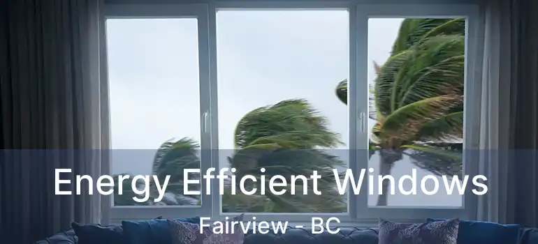 Energy Efficient Windows Fairview - BC