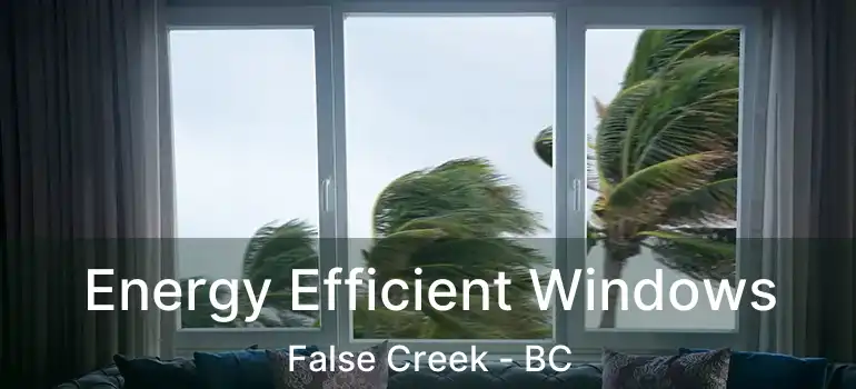  Energy Efficient Windows False Creek - BC