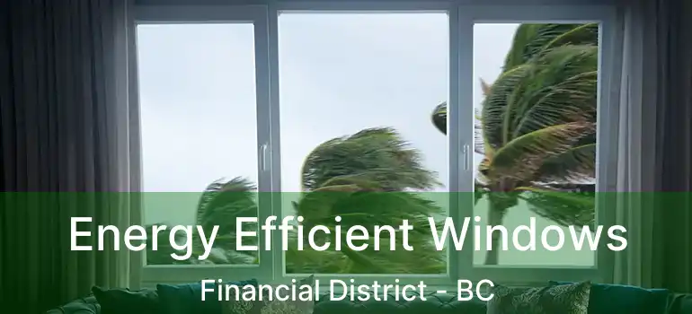  Energy Efficient Windows Financial District - BC