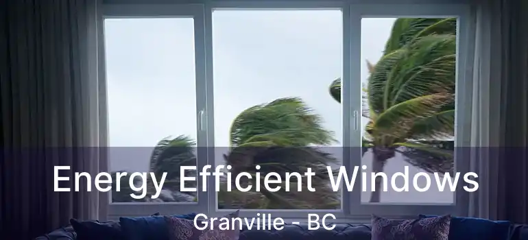  Energy Efficient Windows Granville - BC