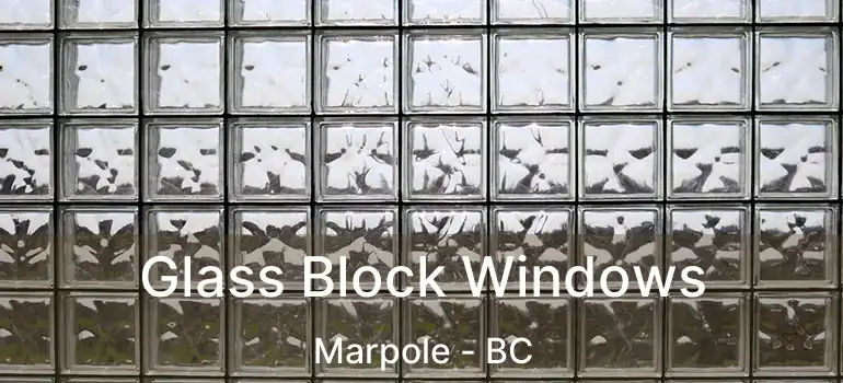  Glass Block Windows Marpole - BC