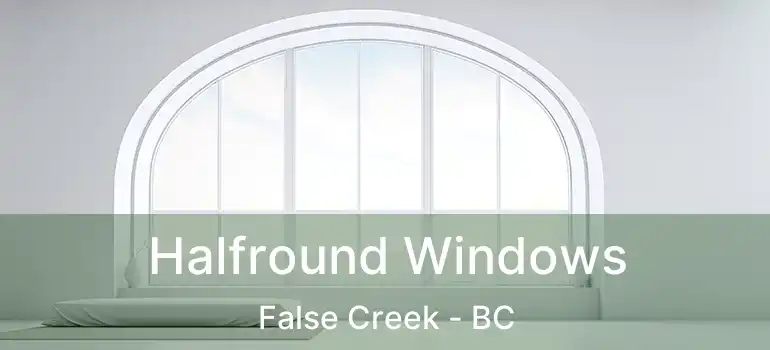  Halfround Windows False Creek - BC