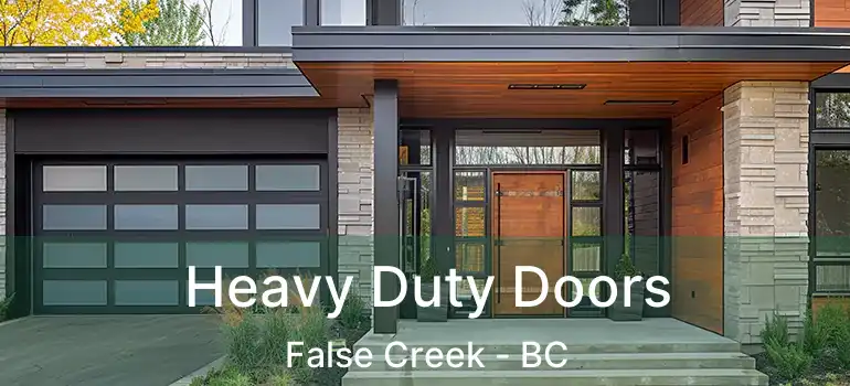  Heavy Duty Doors False Creek - BC