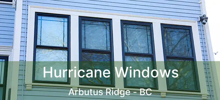  Hurricane Windows Arbutus Ridge - BC