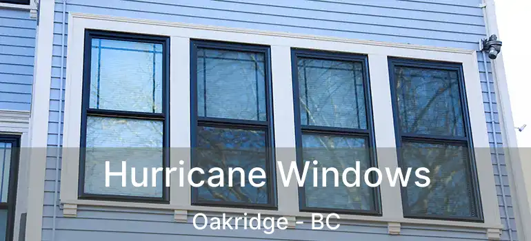  Hurricane Windows Oakridge - BC