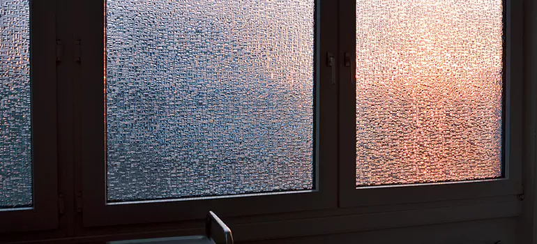 Frosted Glass Window Replacement in Coal Harbour, British Columbia