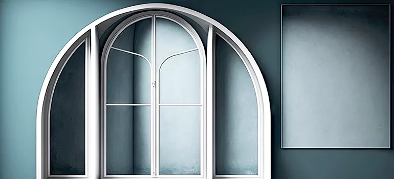 Quarter Arch Window Customization in Renfrew Collingwood, British Columbia