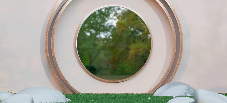 Round Window Installation in Greektown Vancouver, British Columbia