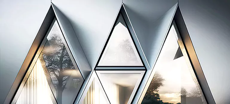 Trapezoid Window Design in Renfrew Collingwood, British Columbia