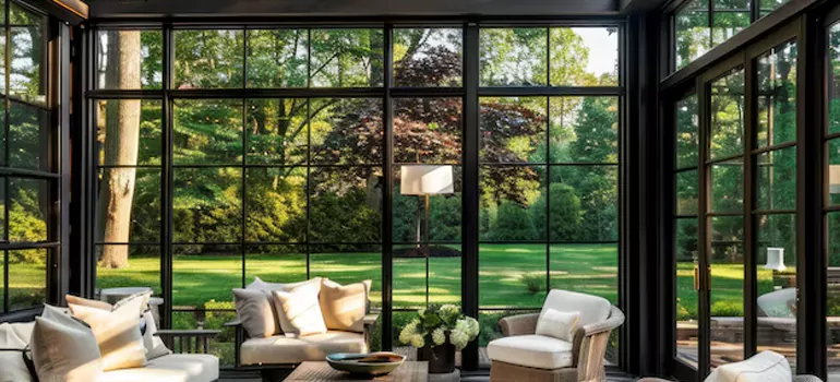 Flexible Vinyl Sunroom Windows in West Point Grey, British Columbia
