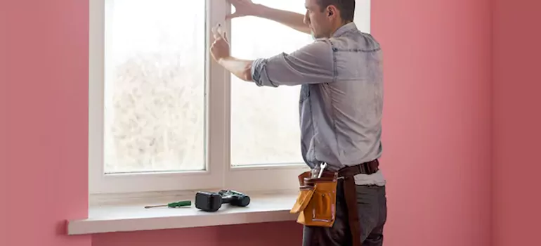 Old Window Handle Replacement in Victory Square, BC