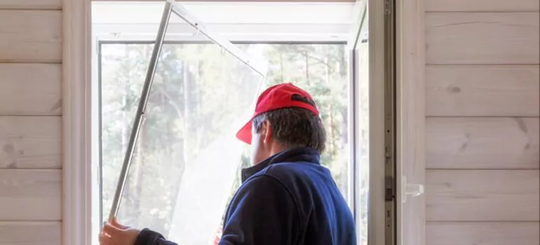 Expandable Window Screen Installation in Coal Harbour, British Columbia