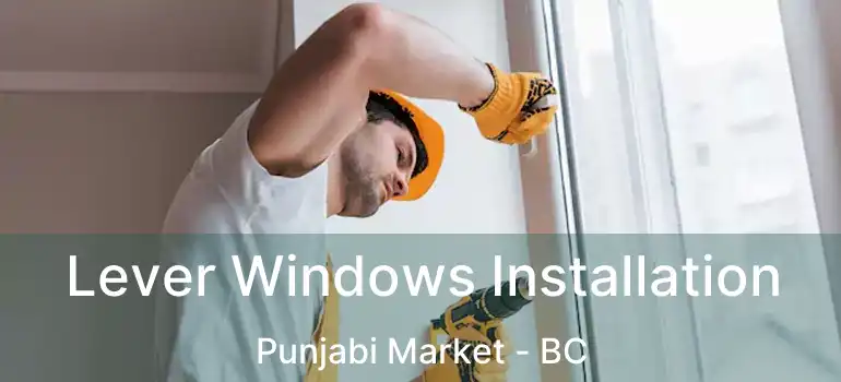  Lever Windows Installation Punjabi Market - BC