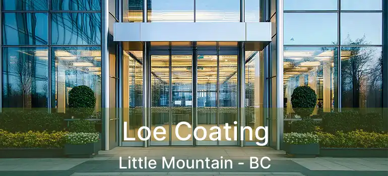  Loe Coating Little Mountain - BC