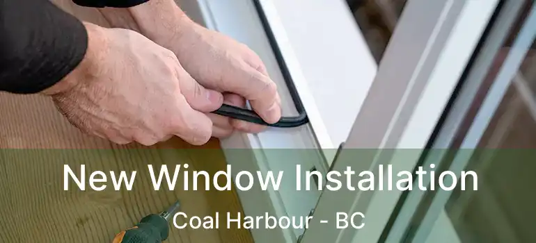  New Window Installation Coal Harbour - BC