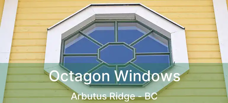  Octagon Windows Arbutus Ridge - BC